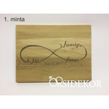  Esküvői nászajándék vágódeszka dekorációs kellék