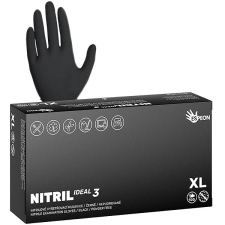 ESPEON Nitril Ideal3, XL méret, 100 db, fekete gyógyászati segédeszköz