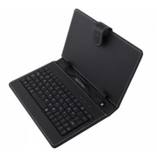  Esperanza 7,85&quot; Univerzális tablet tok + billentyűzet (angol), fekete tablet tok
