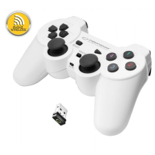 Esperanza EGG108W Gladiator Wireless Gamepad PS3/PC White videójáték kiegészítő