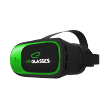 Esperanza EGV300 Virtual Reality 3.5" - 6" fekete-zöld 3D VR szemüveg tablet kellék