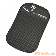 Esperanza Esperanza EF101K Frog Csúszásmentes autós telefon alátét Fekete tablet kellék