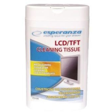 Esperanza LCD/TFT nedves tisztítókendő 100db takarító és háztartási eszköz