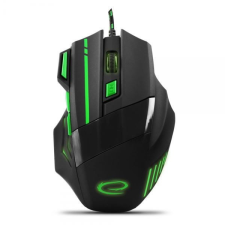 Esperanza MX201 Wolf Gamer mouse Black/Green egér