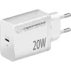Esperanza Quick Power Charger USB-C Hálózati Töltő Adapter 20W - Fehér ( )