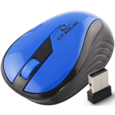 Esperanza Titanium Rainbow Vezeték nélküli Egér - Fekete/Kék egér