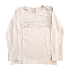  Esprit fehér kislány hosszú ujjú felső (méret: 116/122)