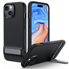 ESR - Air Shield Boost Kickstand - iPhone 15 Plus - áttetsző fekete (KF2314725) tok és táska
