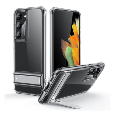ESR AIR SHIELD BOOST szilikon telefonvédő (közepesen ütésálló, légpárnás sarok, kitámasztó) ÁTLÁTSZÓ Samsung Galaxy S23 Plus (SM-S916) tok és táska