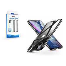 ESR Apple iPhone 11 Pro Max szilikon hátlap - ESR Essential Crown Slim Clear Phone Case - fekete tok és táska