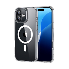ESR Apple iPhone 16 ch halolock szilikon telefonvédő (ütésállóság, légpárnás sarok, magsafe) átlátszó tok és táska