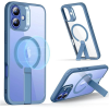 ESR Boost Flickstand Case (HaloLock), Compatible with iPhone 16, Clear Blue tok