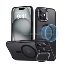 ESR CLASSIC HALOLOCK szilikon telefonvédő (ütésállóság, légpárnás sarok, MagSafe) FEKETE (GP-164054) tok és táska