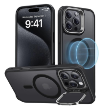 ESR Classic Hybrid HaloLock hátlaptok kitámasztóval Apple iPhone 16 Pro fekete tok és táska