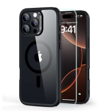 ESR IPhone 16 Pro tok + fólia - ESR Classic Hybrid HaloLock - átlátszó / fekete tok és táska