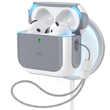 ESR ORBIT HALOLOCK MAGSAFE - AirPods 4 tartó - szürke tok fülhallgató, fejhallgató tok