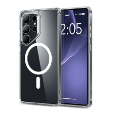 ESR Samsung S25 Ultra ESR CH HALOLOCK szilikon telefonvédő ütésállóság, MagSafe, ÁTLÁTSZÓ tok és táska
