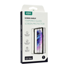 ESR Screen Shield Samsung Galaxy S23 Ultra Edzett üveg kijelzővédő + segédkeret mobiltelefon kellék