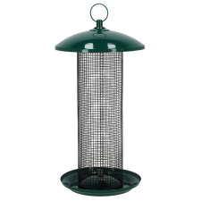 Esschert Design Felakasztható mogyoróadagolós madáretető, 44 cm etető, itató madaraknak