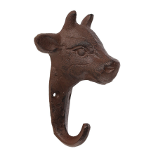 Esschert Design Öntöttvas akasztó, bocis, 17 x 9 cm bútor