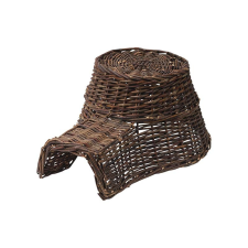 Esschert Design Sündisznó ház fonott kosárból, 53 x 25 cm ketrec, szállítóbox rágcsálóknak