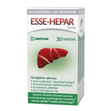 Esse-Hepar Forte - Táplálékkiegészítő, 30 tabletta magas hatóanyagtartalommal vitamin és táplálékkiegészítő