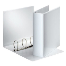 ESSELTE A4 panorámás 6,5cm 4 gyűrűs fehér gyűrűskönyv gyűrűskönyv