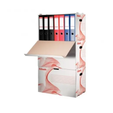 ESSELTE Archiváló konténer, karton, előre nyíló, iratrend irattartó
