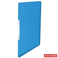 ESSELTE Bemutatómappa, 40 zsebes, a4, esselte "vivida", kék 623997 információs tábla, állvány