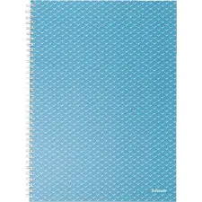 ESSELTE Colour'Breeze 80 lapos A4 kockás spirálfüzet - Kék füzet
