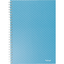 ESSELTE Colour'Breeze 80 lapos A5 kockás spirálfüzet - Kék (628466) füzet