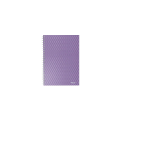 ESSELTE Colour'Breeze 80 lapos A5 vonalas spirálfüzet - Lila (628474) füzet