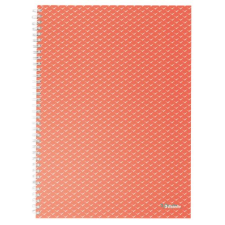 ESSELTE Colour'Breeze spirálfüzet kockás, A4, korallszínű (628478) (Esselte628478) füzet
