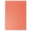 ESSELTE Colour'Breeze spirálfüzet kockás, A4, korallszínű (628478) (Esselte628478)