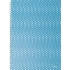 ESSELTE colourbreeze a4 kockás kék spirálfüzet 628476 füzet
