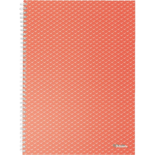 ESSELTE colourbreeze a4 kockás korall spirálfüzet 628478 füzet