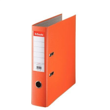 ESSELTE Economy Iratrendező 75 mm A4 PP/karton élvédő sínnel narancssárga (11234) gyűrűskönyv