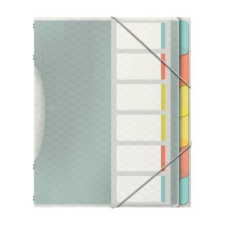ESSELTE Előrendező ESSELTE Colour`Ice A/4 PP 6 részes lefűző
