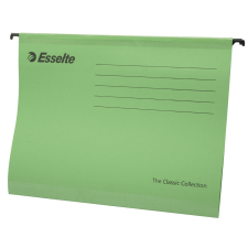 ESSELTE Függőmappa A4, karton Esselte Classic 90318 zöld mappa
