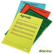 ESSELTE Genotherm 'L' A4, 150 micron víztiszta felület Esselte Luxus kék lefűző