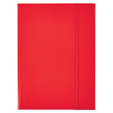  ESSELTE Gumis mappa, 15 mm, karton, A4, ESSELTE &quot;Economy&quot;, piros mappa