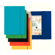 ESSELTE Gumis mappa A4, karton 15mm, Esselte Economy világoskék mappa