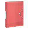 ESSELTE Gumis mappa ESSELTE Colour Breeze PP Jumbo A/4 25mm korall