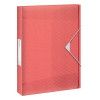 ESSELTE Gumis mappa ESSELTE Colour Breeze PP Jumbo Plus A/4 40mm korall