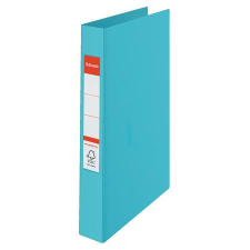 ESSELTE Gyűrűs könyv, 2 gyűrű, 42 mm, A4, PP, ESSELTE &quot;Colour’Breeze&quot;, kék gyűrűskönyv