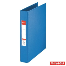 ESSELTE Gyűrűs könyv, 2 gyűrű, 42 mm, A5, PP, ESSELTE "Standard", Vivida kék gyűrűskönyv