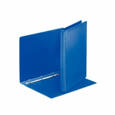 ESSELTE Gyűrűs könyv, panorámás, 4 gyűrű, 25 mm, A4, PP, ESSELTE, kék gyűrűskönyv