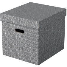 ESSELTE Home kocka alakú 3db/csomag tárolódoboz bútor