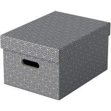 ESSELTE home m méret 3db/csomag szürke tárolódoboz 628283 bútor