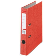 ESSELTE Iratrendező, 50 mm, A4, karton, ESSELTE Rainbow, piros (E17921) regiszter és tartozékai